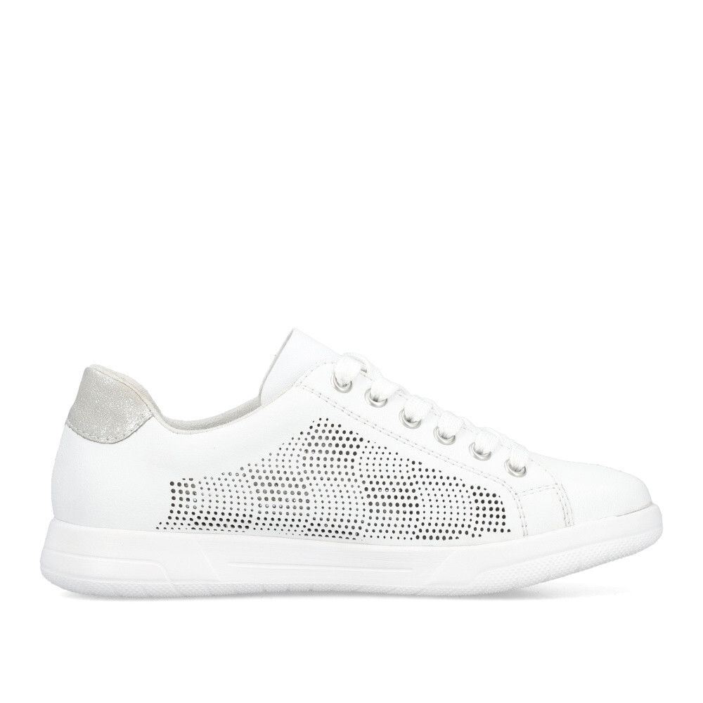 detail Dámské tenisky RIEKER 45606-80 bílá S5