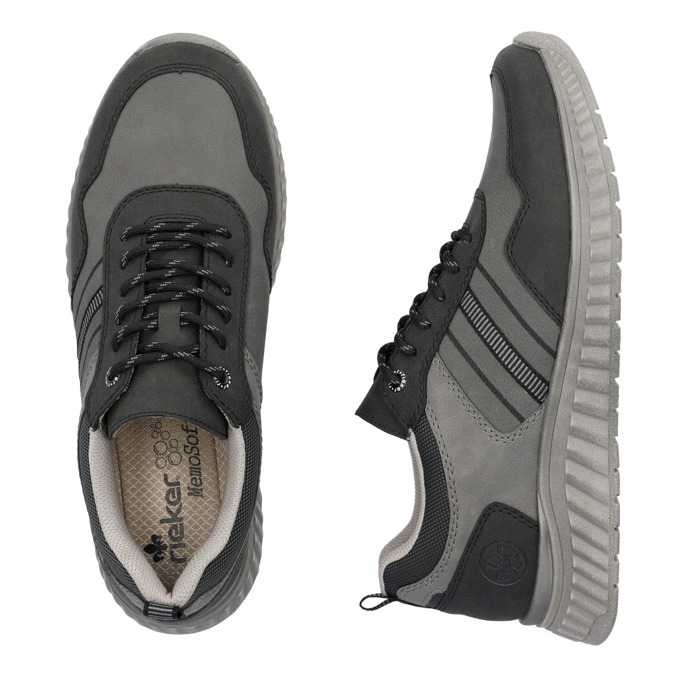 detail Pánské tenisky RIEKER B0604-45 šedá S4