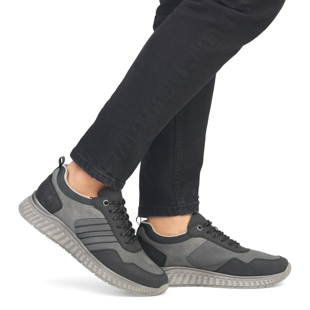 detail Pánské tenisky RIEKER B0604-45 šedá S4