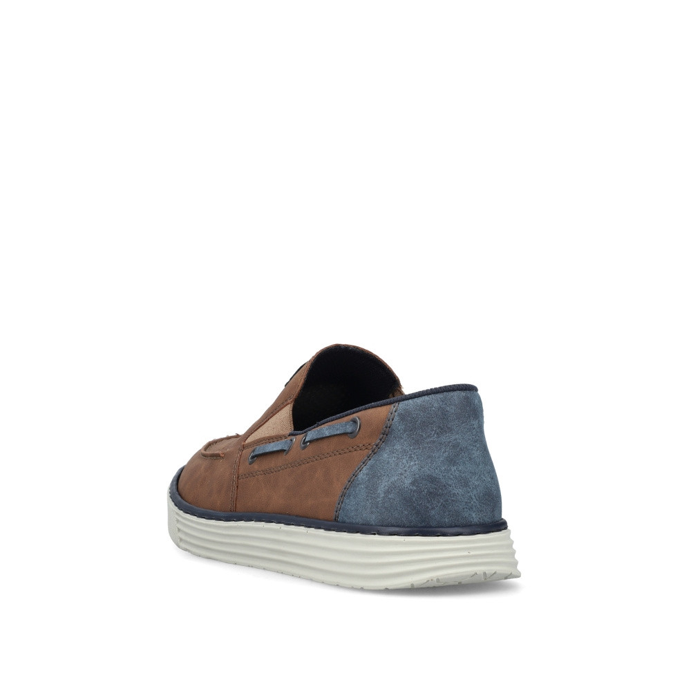 detail Pánské mokasíny RIEKER B2264-24 hnědá S4