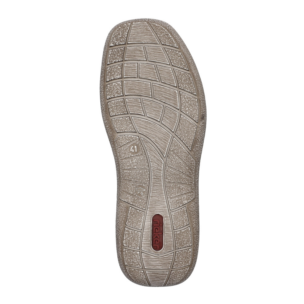 detail Pánské mokasíny RIEKER 03079-64 béžová S4