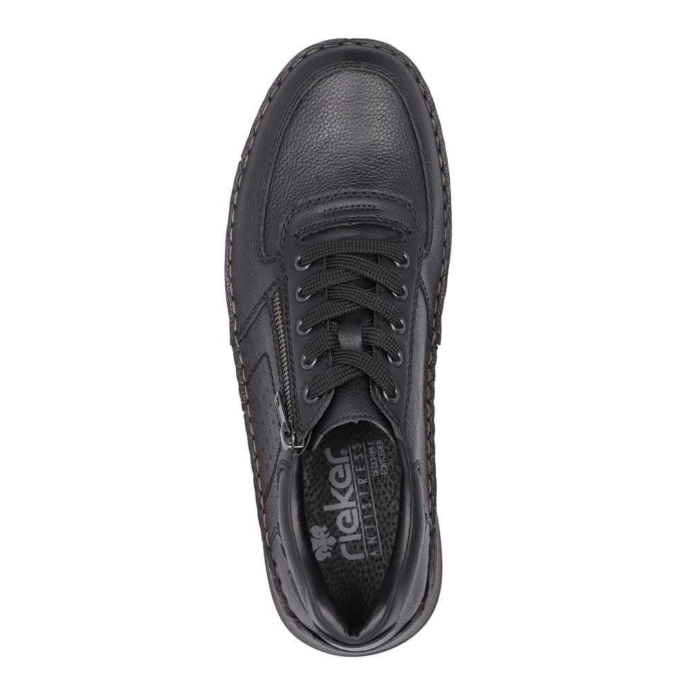 detail Pánské polobotky RIEKER 05228-00 černá S5