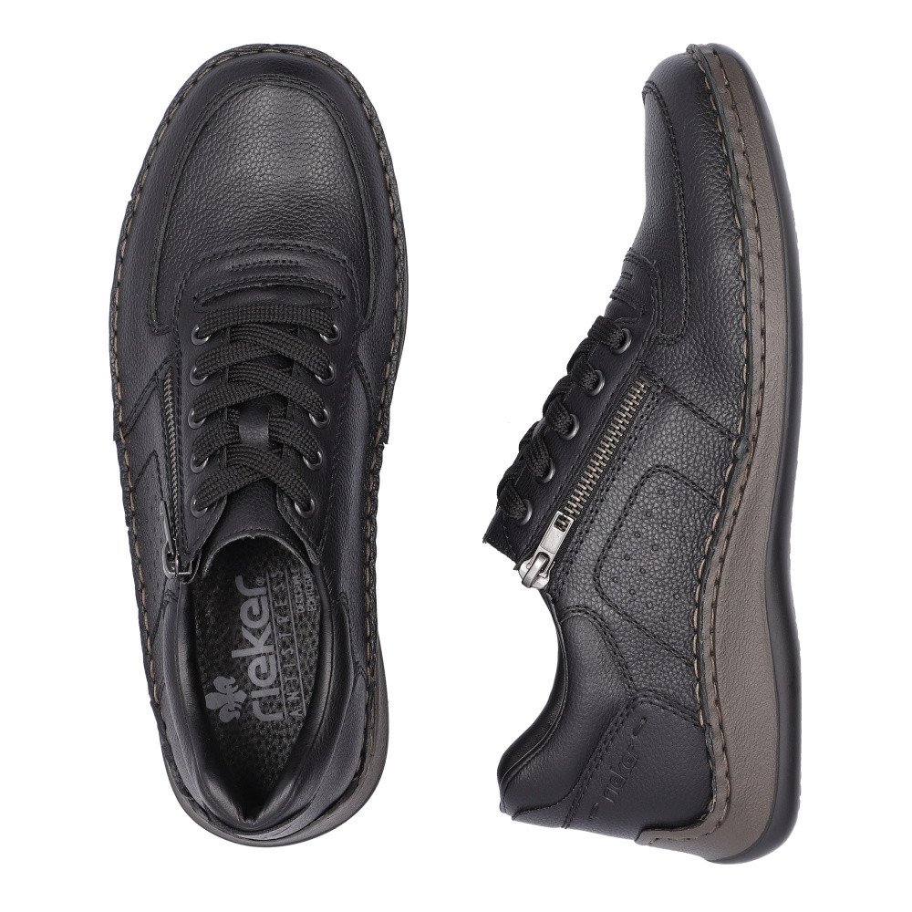 detail Pánské polobotky RIEKER 05228-00 černá S5