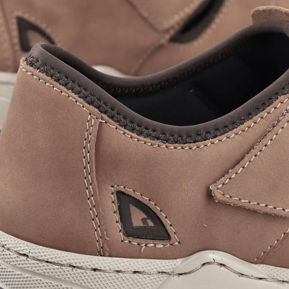 detail Pánské polobotky RIEKER 08067-24 hnědá S4