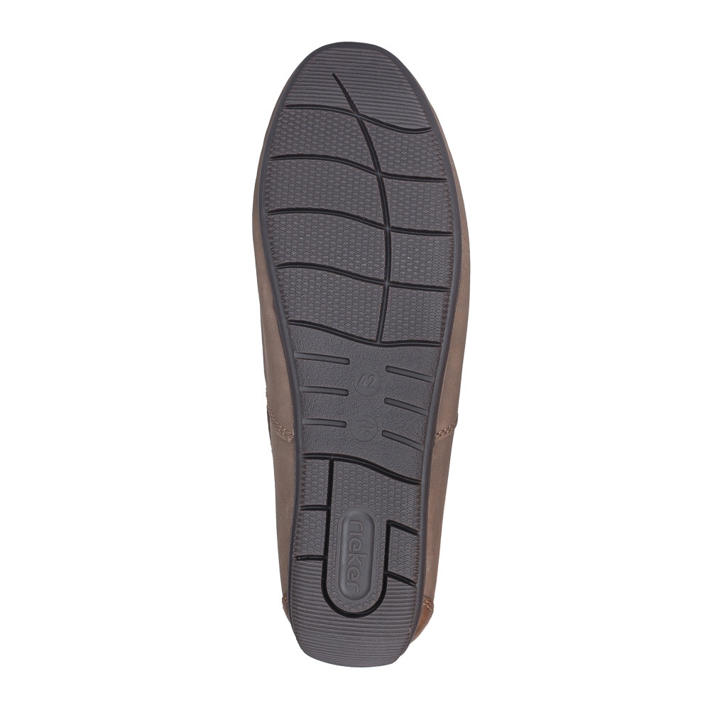 detail Pánské mokasíny RIEKER 09555-25 hnědá S4