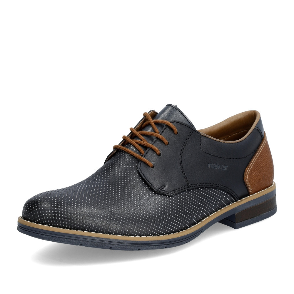 detail Pánské polobotky RIEKER 10308-14 modrá S4