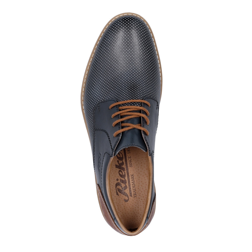 detail Pánské polobotky RIEKER 10308-14 modrá S4