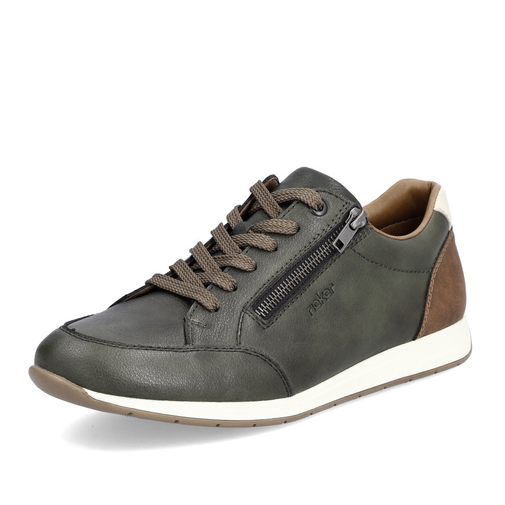 detail Pánské tenisky RIEKER 11903-52 zelená S4