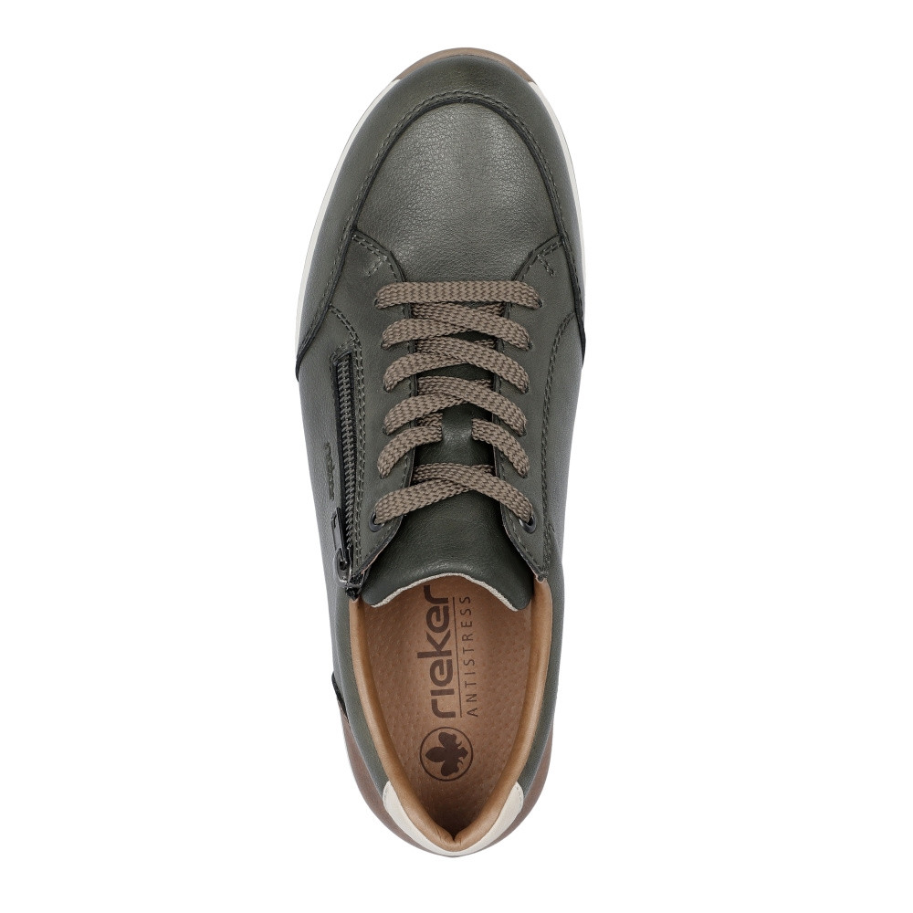 detail Pánské tenisky RIEKER 11903-52 zelená S4