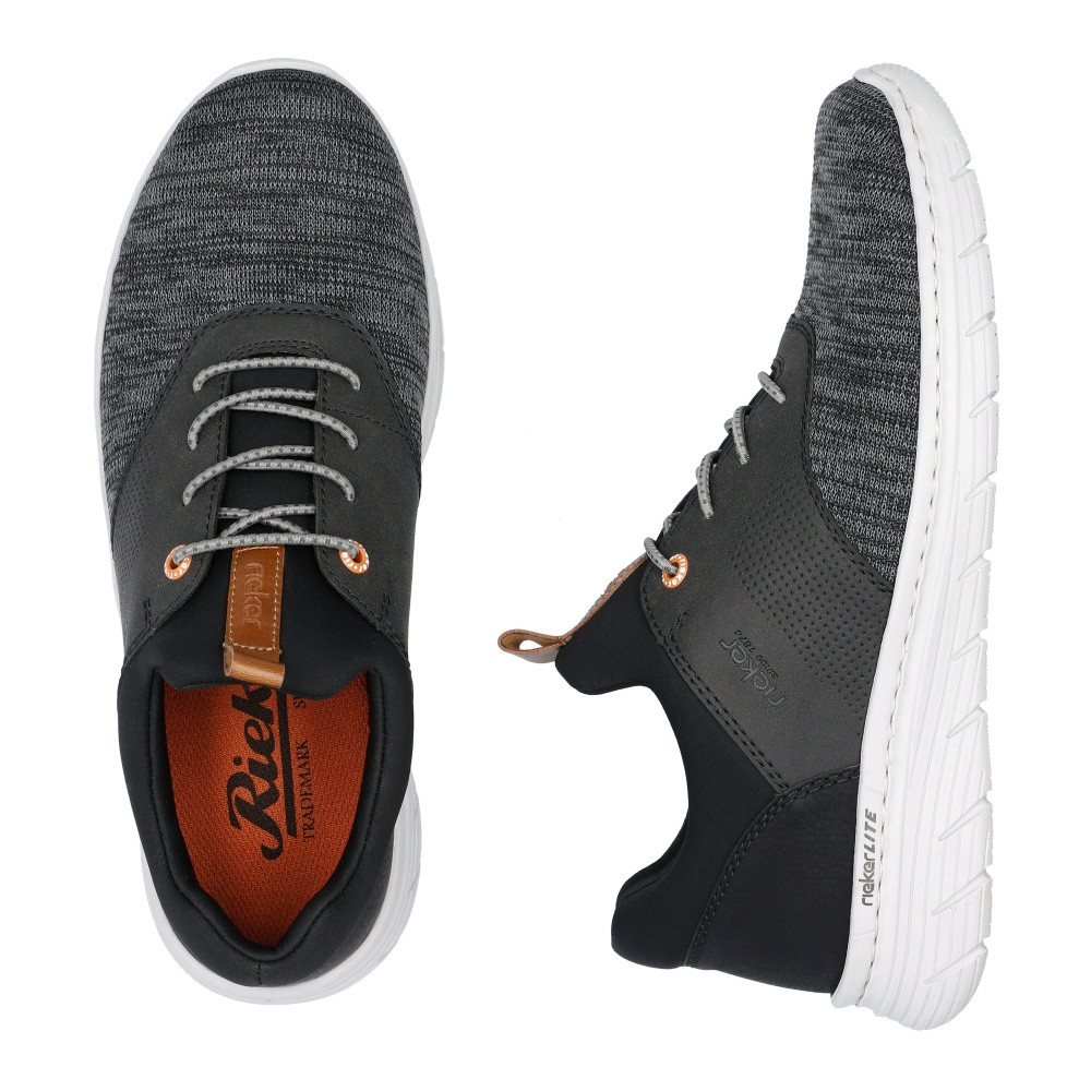 detail Pánské tenisky RIEKER 13150-00 černá S4