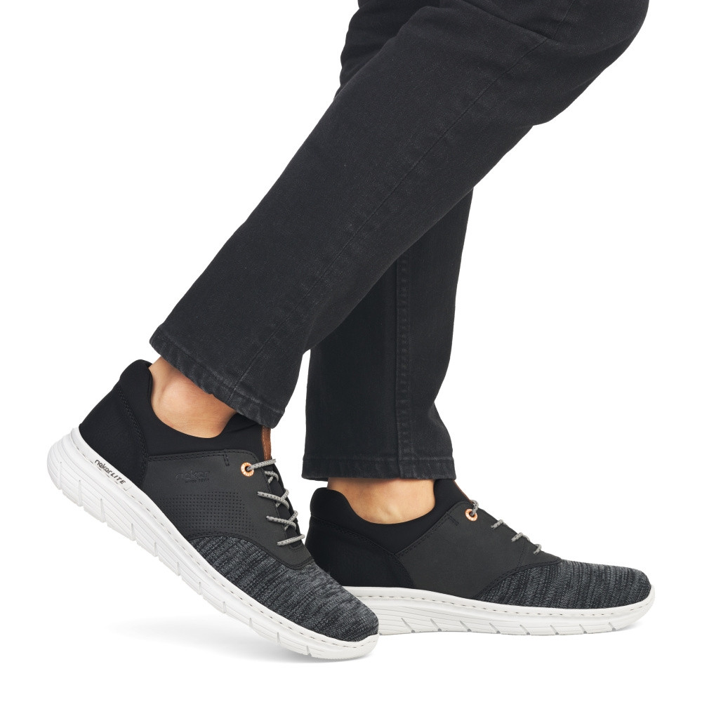 detail Pánské tenisky RIEKER 13150-00 černá S4