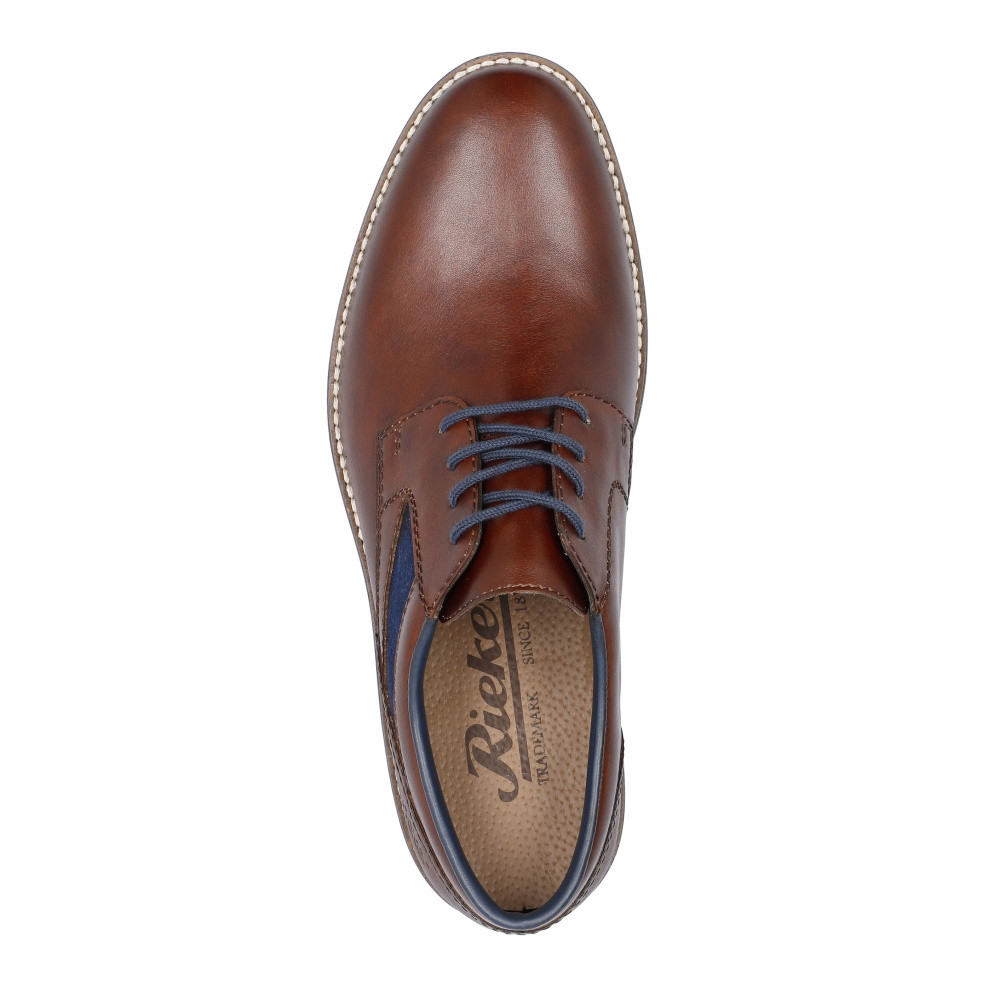 detail Pánské polobotky RIEKER 13522-24 hnědá S5