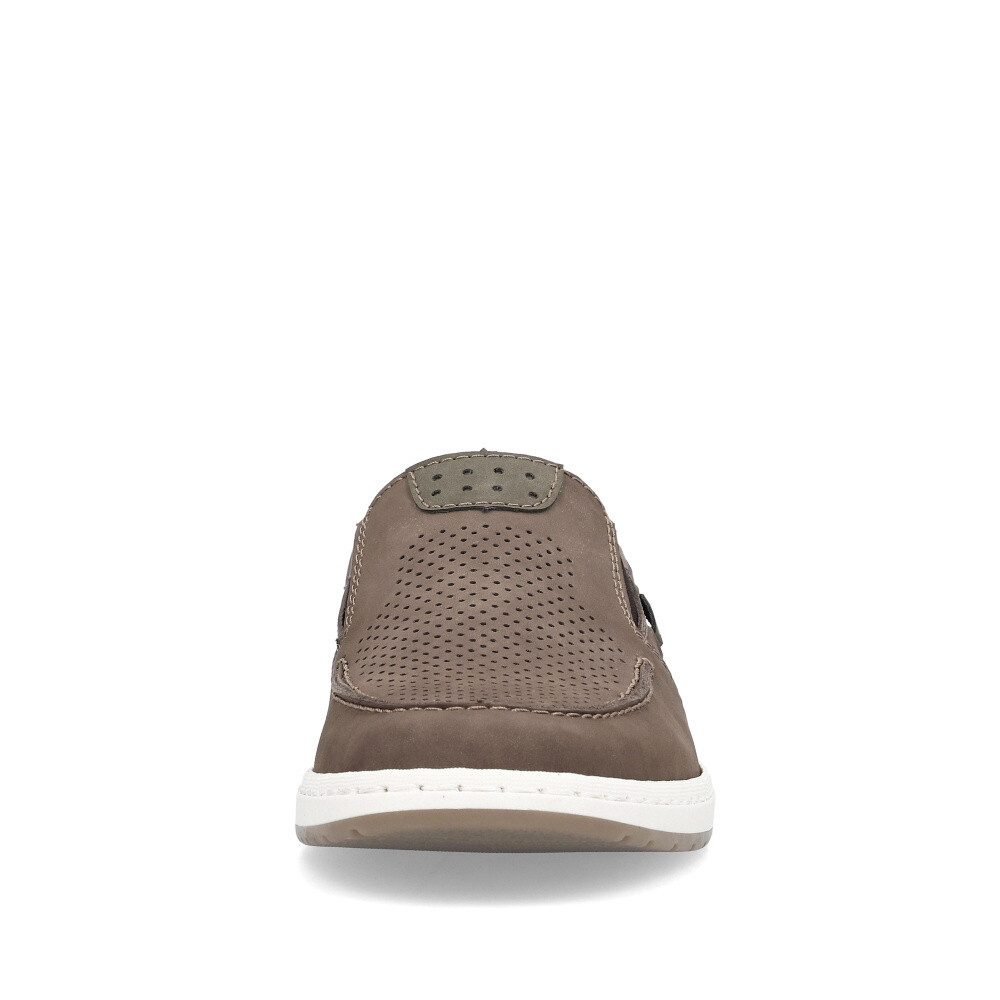 detail Pánské mokasíny RIEKER 18266-26 hnědá S4