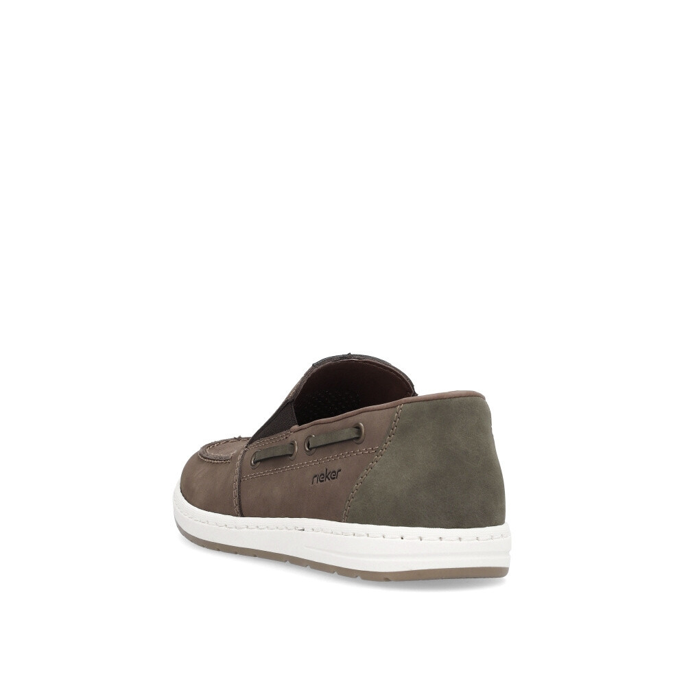 detail Pánské mokasíny RIEKER 18266-26 hnědá S4