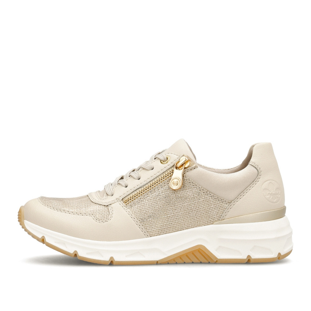 detail Dámské tenisky RIEKER 48101-60 béžová S5