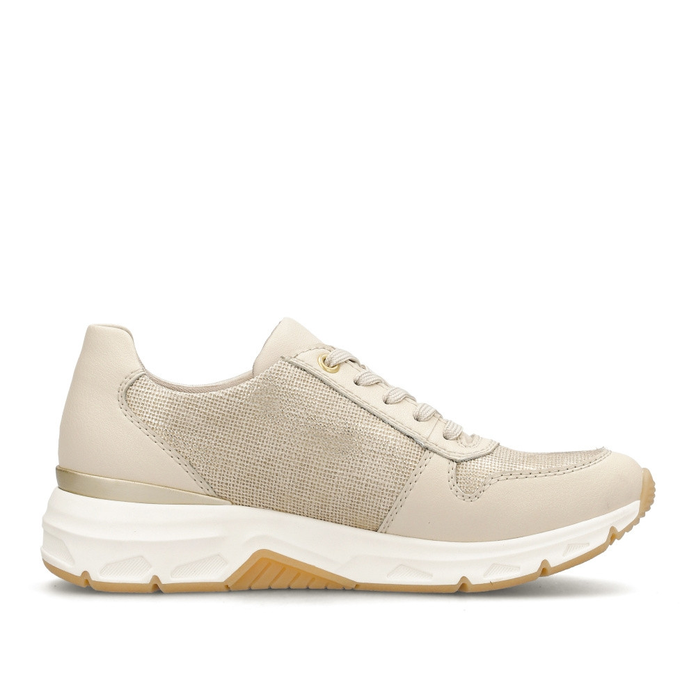 detail Dámské tenisky RIEKER 48101-60 béžová S5