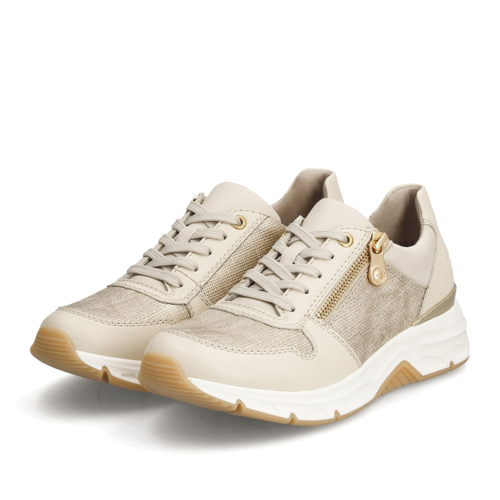 detail Dámské tenisky RIEKER 48101-60 béžová S5