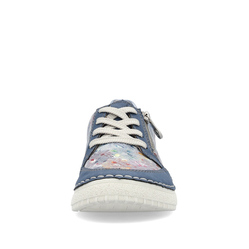 detail Dámské tenisky RIEKER 50900-90 modrá S4