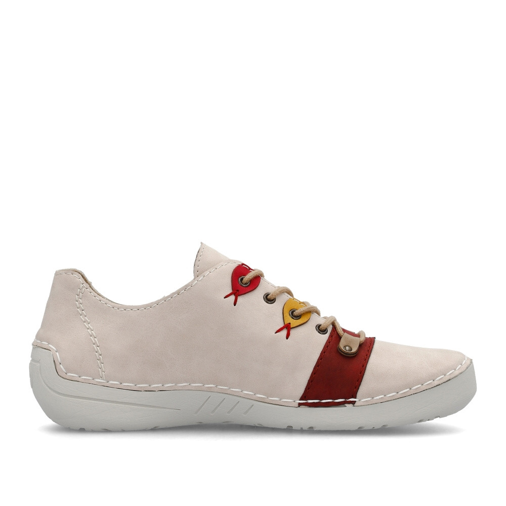 detail Dámské polobotky RIEKER 52510-31 růžová S4