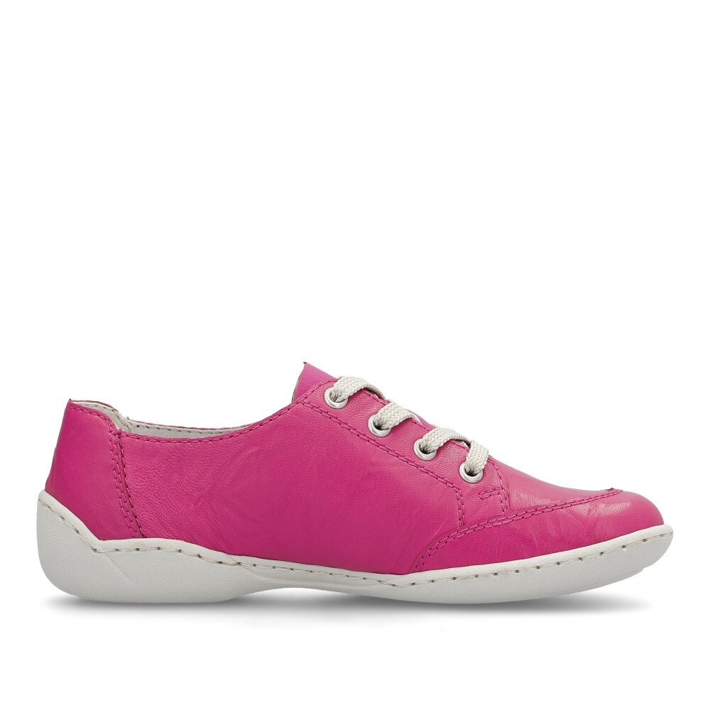 detail Dámské polobotky RIEKER 58822-31 růžová S4