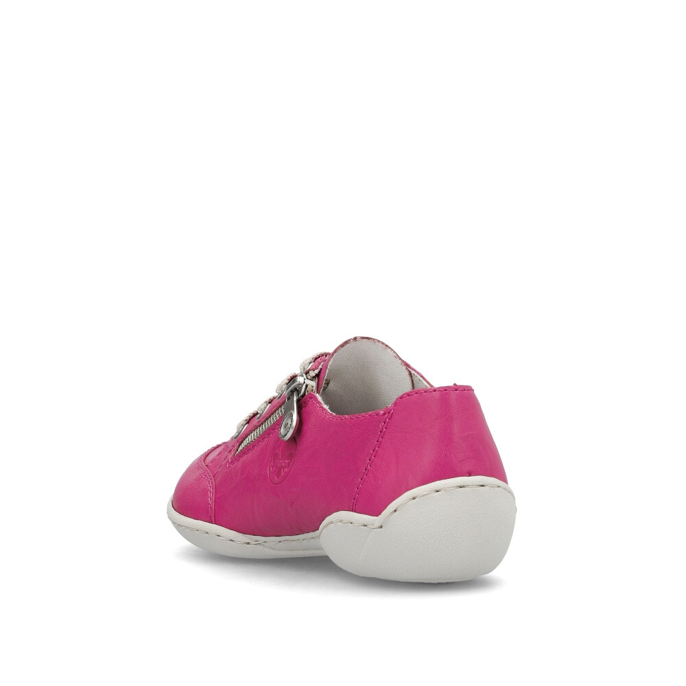 detail Dámské polobotky RIEKER 58822-31 růžová S4