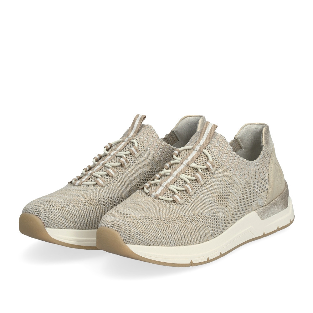 detail Dámské tenisky RIEKER 58953-64 béžová S5