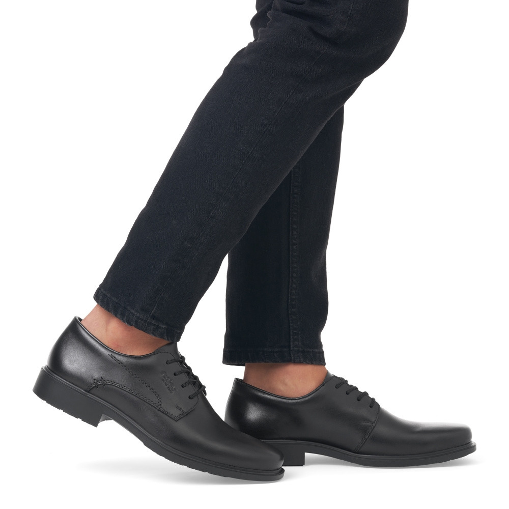 detail Pánské polobotky RIEKER B0001-00 černá S5