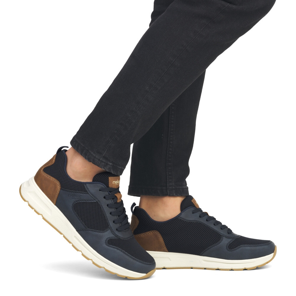 detail Pánské tenisky RIEKER B0700-14 modrá S4