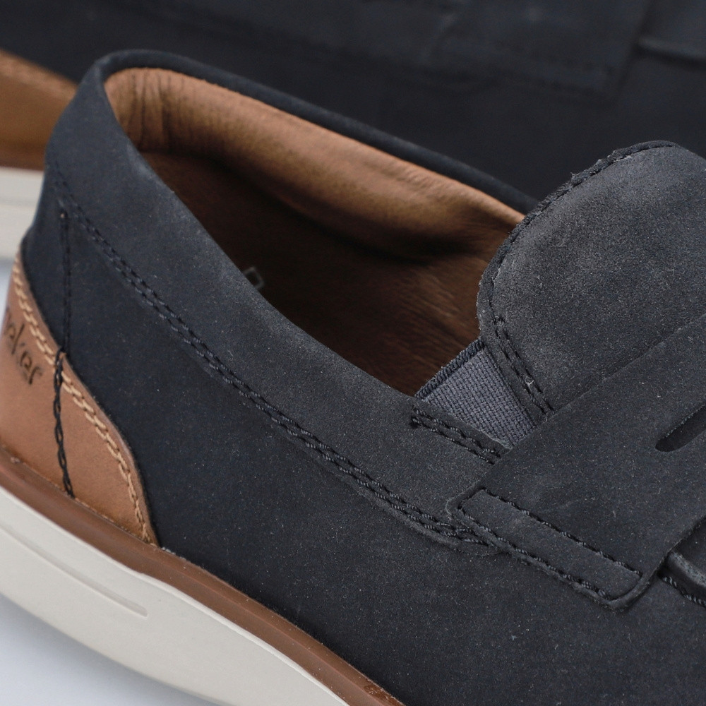 detail Pánské mokasíny RIEKER B2350-14 modrá S4