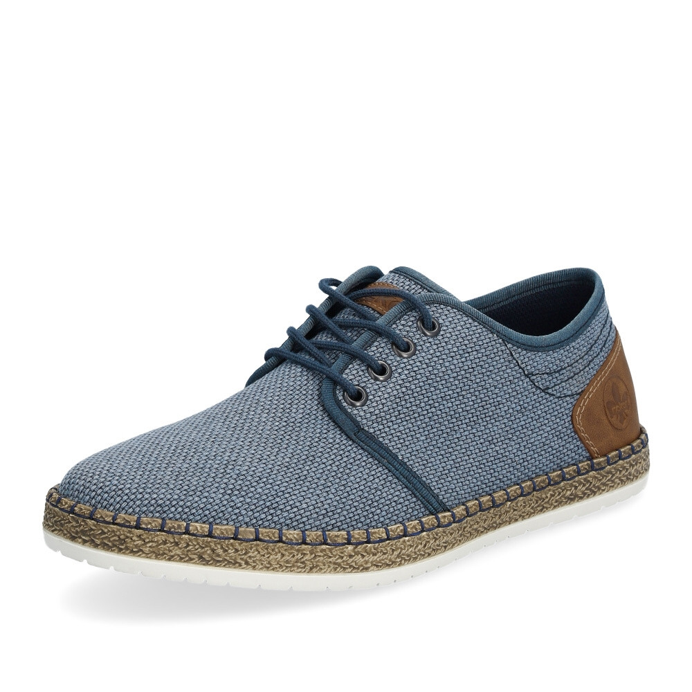 detail Pánské polobotky RIEKER B5249-12 modrá S4