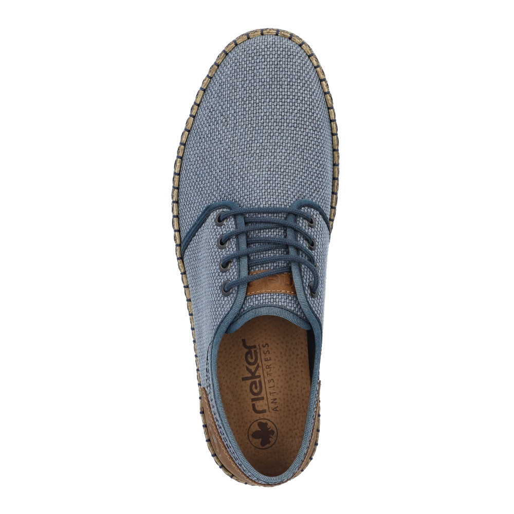 detail Pánské polobotky RIEKER B5249-12 modrá S4