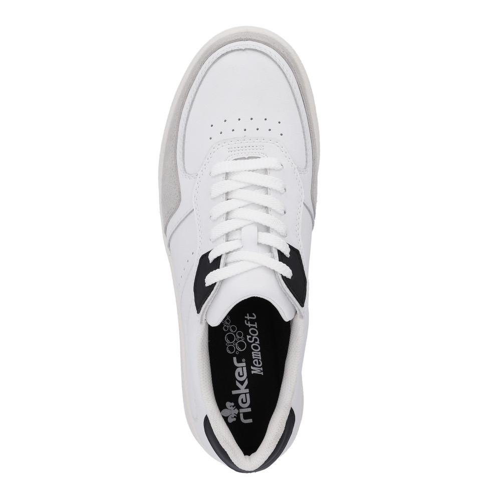 detail Pánské tenisky RIEKER B7806-80 bílá W4