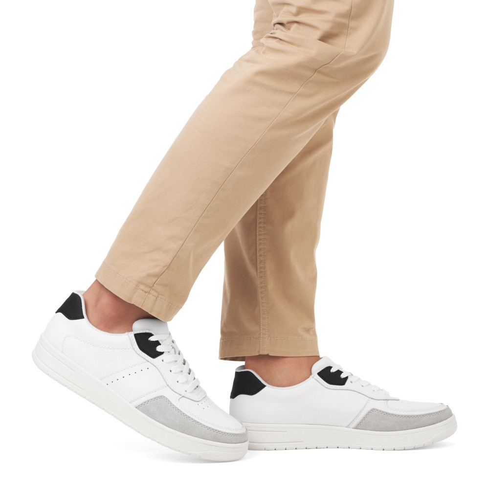 detail Pánské tenisky RIEKER B7806-80 bílá W4