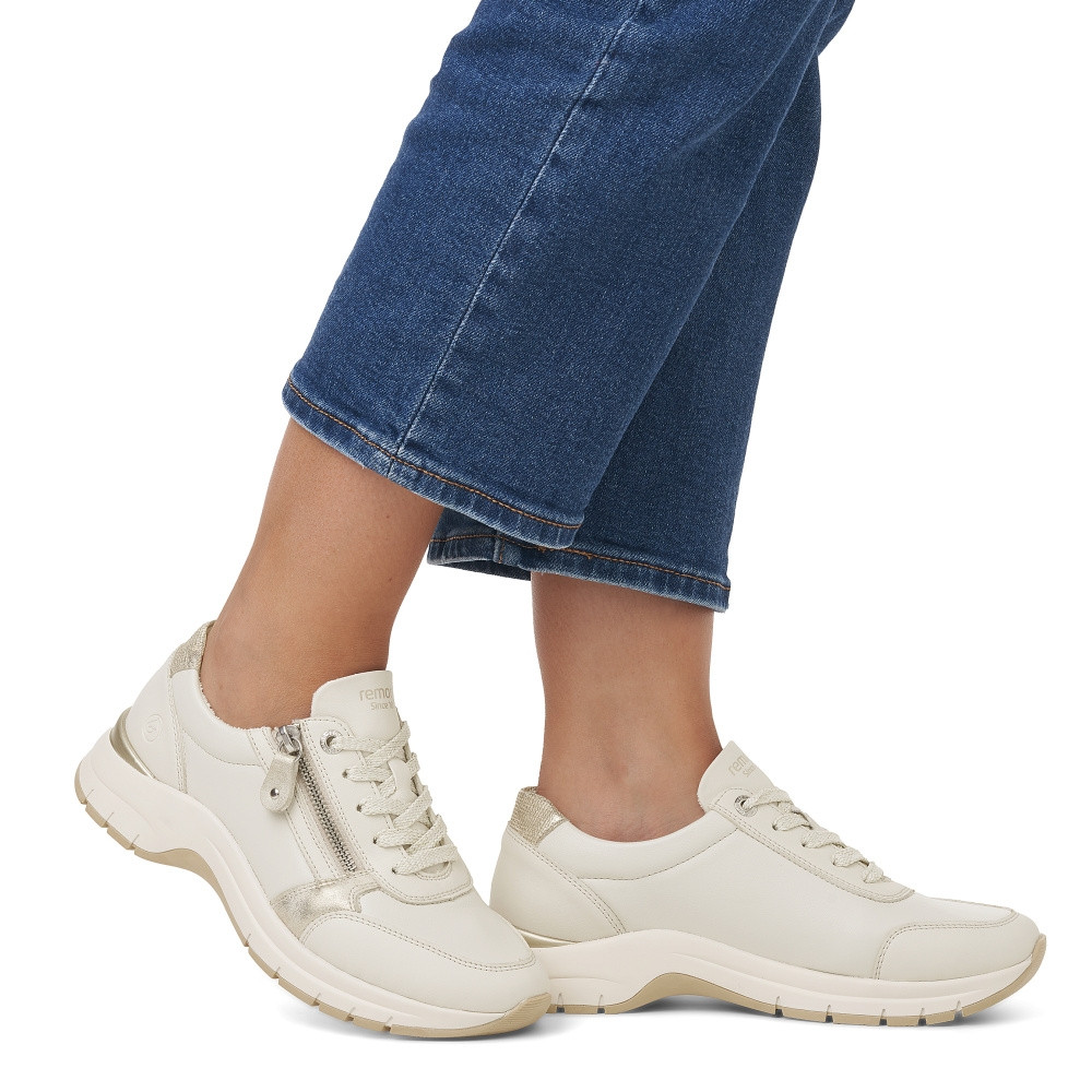 detail Dámske tenisky REMONTE D0G09-80 béžová S4