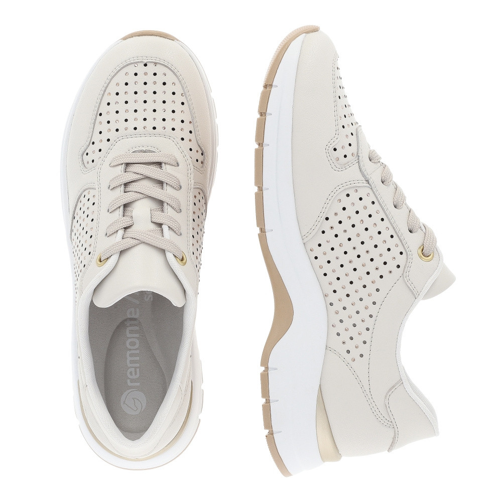 detail Dámské tenisky REMONTE D0G11-80 béžová S4