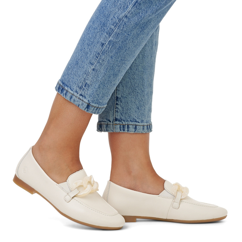 detail Dámské mokasíny REMONTE D0K00-80 béžová S4