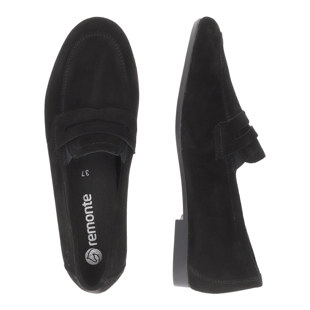 detail Dámské mokasíny REMONTE D0K02-00 černá S4