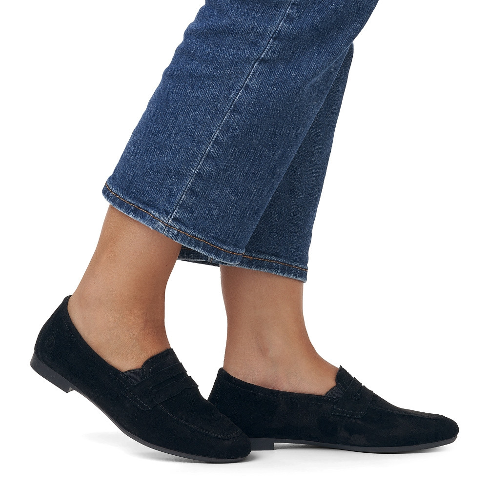 detail Dámské mokasíny REMONTE D0K02-00 černá S4