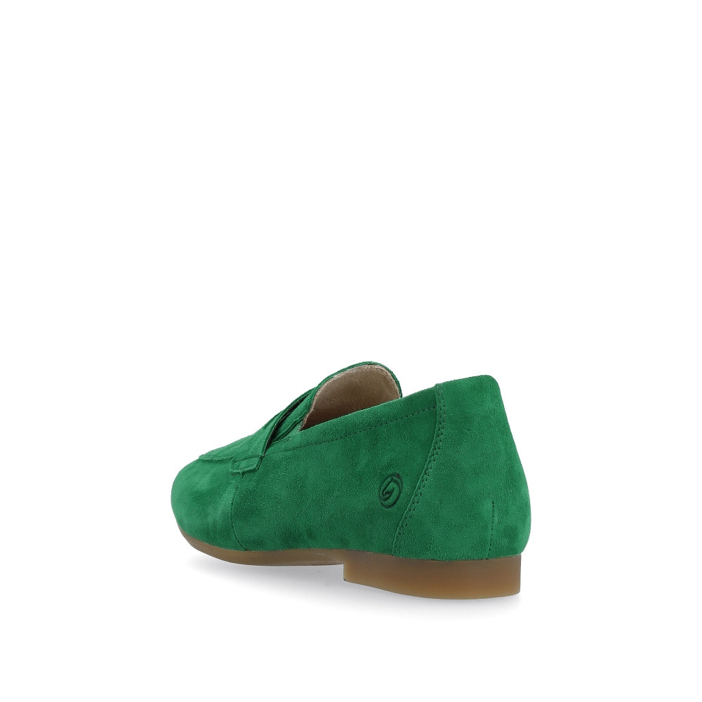 detail Dámské mokasíny REMONTE D0K02-52 zelená S4