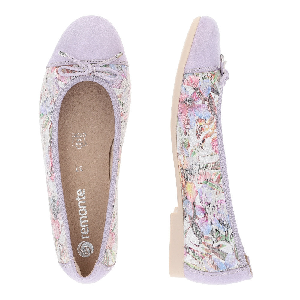 detail Dámské baleríny REMONTE D0K04-30 fialová S4