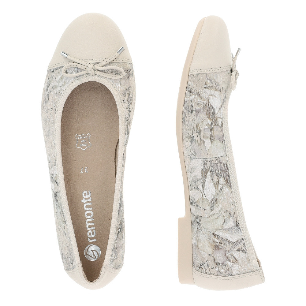 detail Dámské baleríny REMONTE D0K04-60 béžová S4