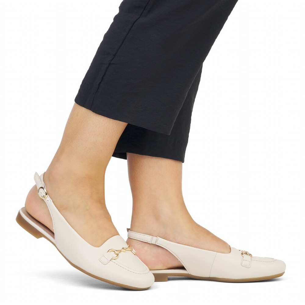 detail Dámské lodičky REMONTE D0K06-60 béžová S4