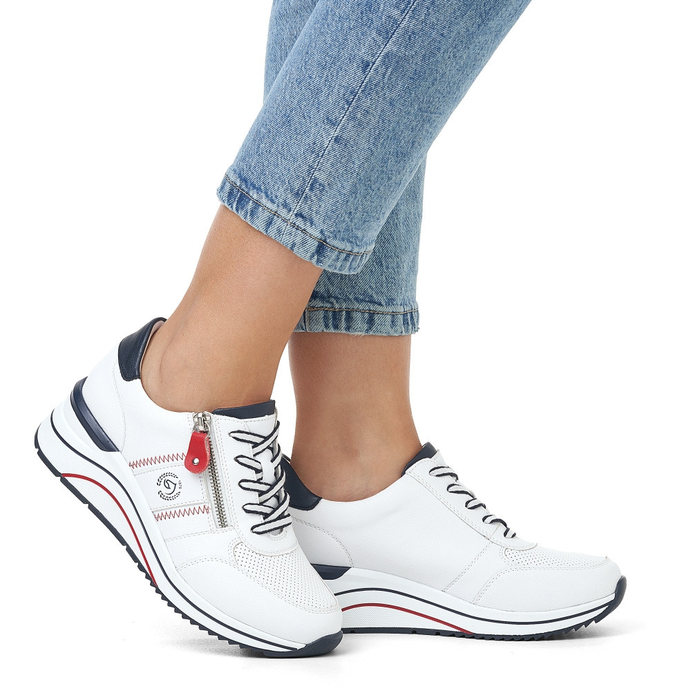 detail Dámske tenisky REMONTE D0T04-81 biela S5