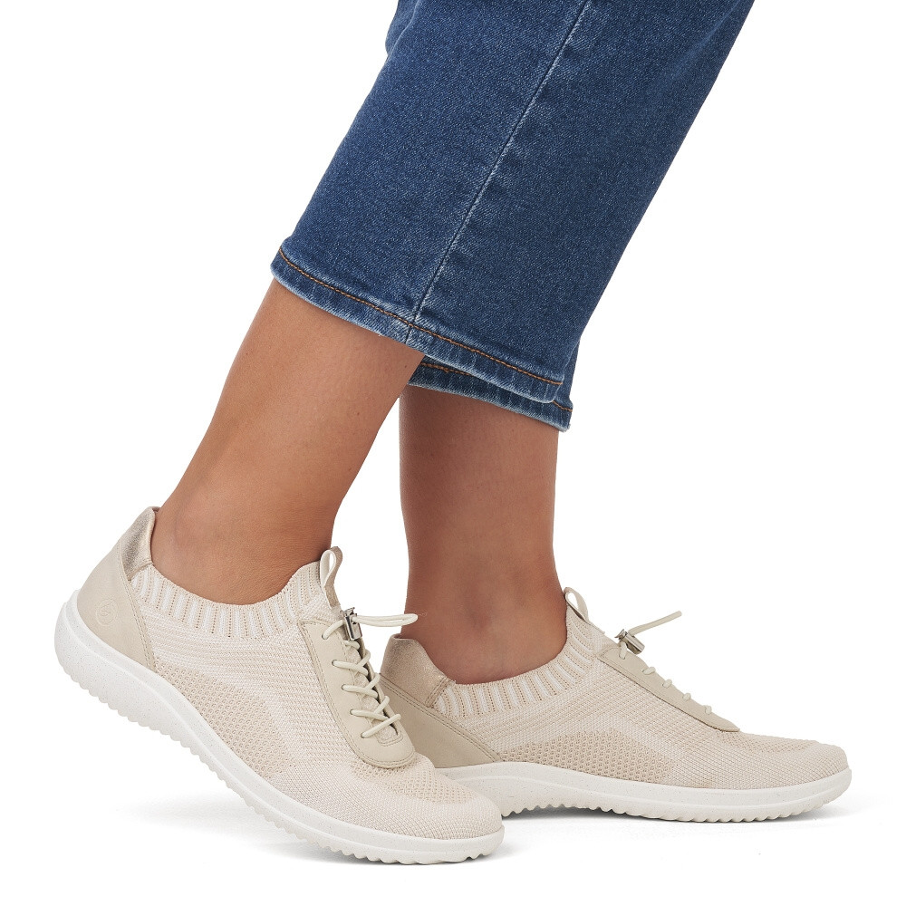 detail Dámské tenisky REMONTE D1E04-60 béžová S4