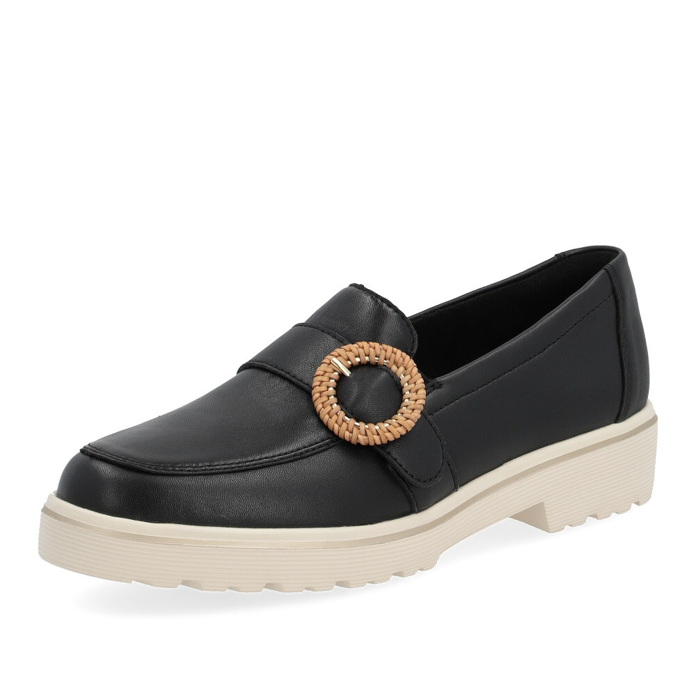 detail Dámské mokasíny REMONTE D1H00-00 černá S4