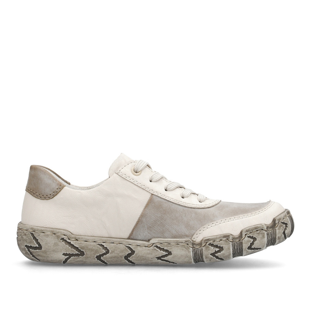 detail Dámské polobotky RIEKER L0303-60   BEIGE COMBINATION   F/S4