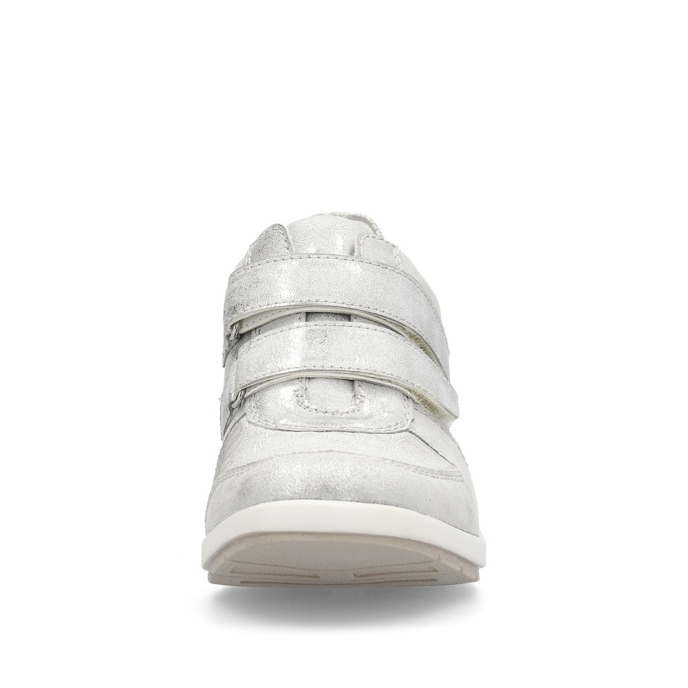 detail Dámské tenisky RIEKER L4868-90 stříbrná S4
