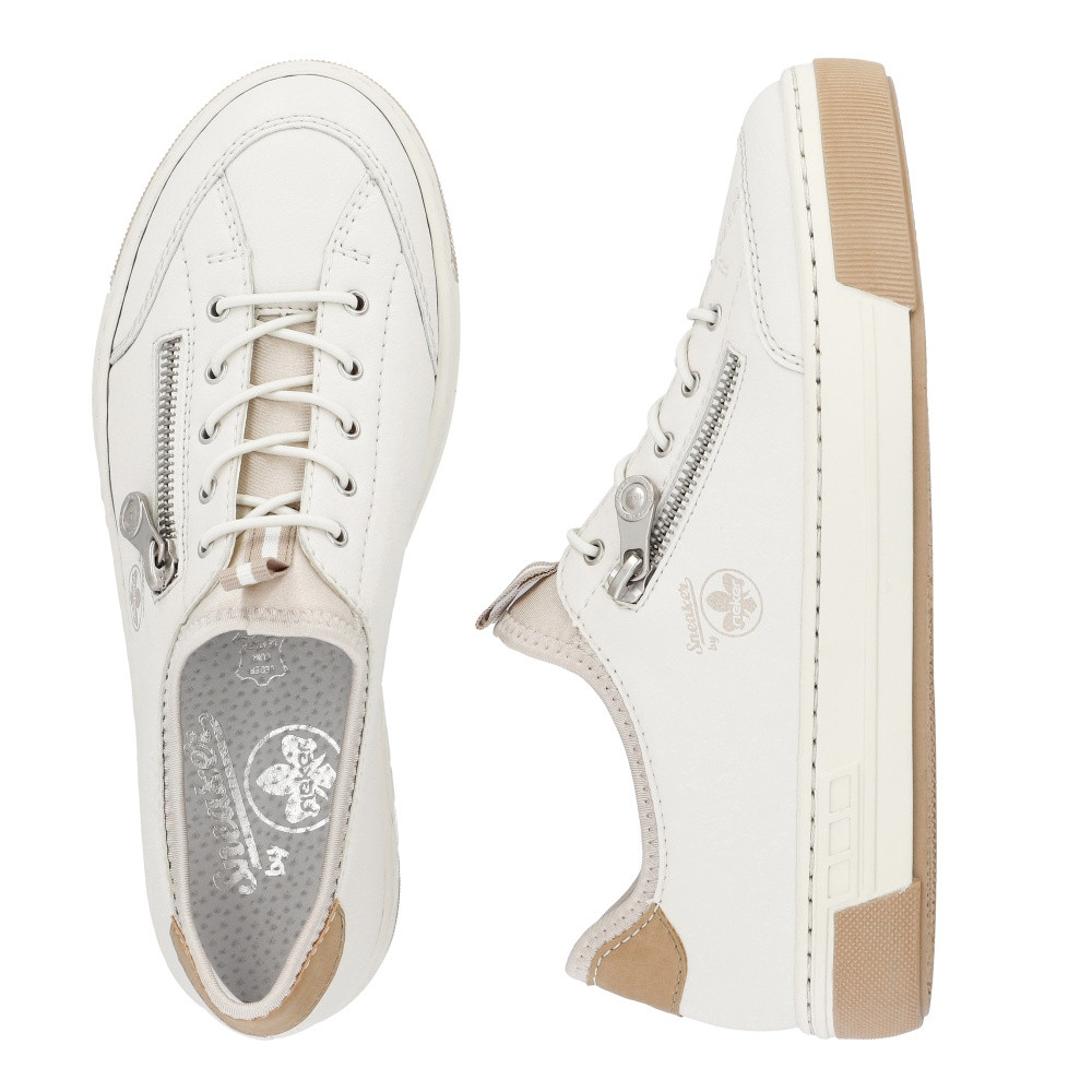 detail Dámské tenisky RIEKER L8866-80 béžová S4