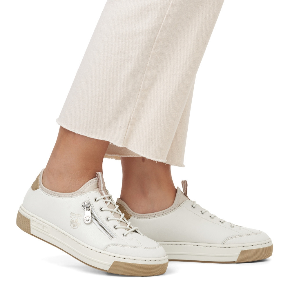 detail Dámské tenisky RIEKER L8866-80 béžová S4