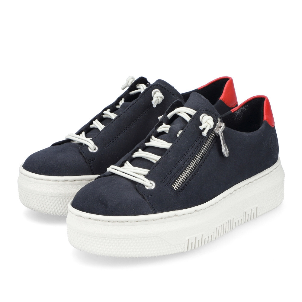 detail Dámské tenisky RIEKER M1911-14 modrá S5